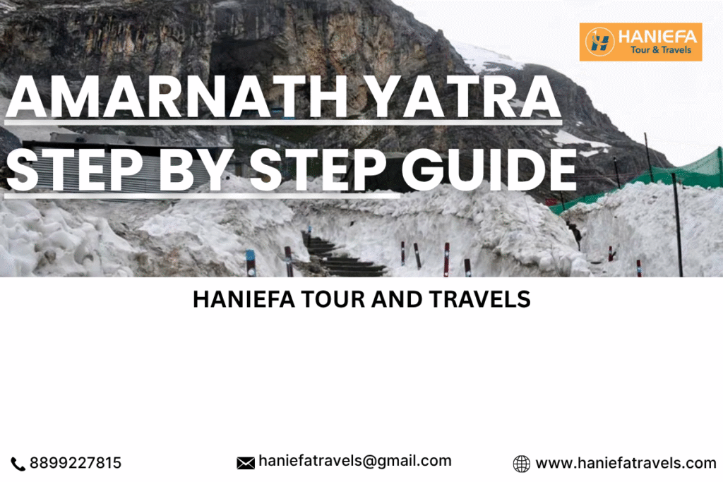 Amarnath Yatra step by step