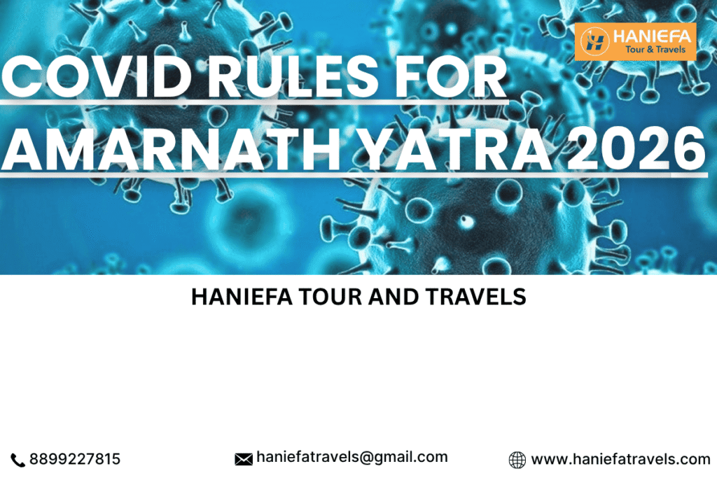 COVID rules for Amarnath Yatra