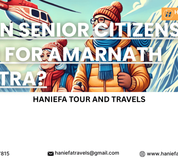 Can senior citizens go for Amarnath Yatra?