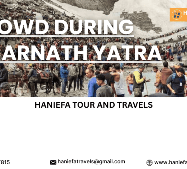 crowd during Amarnath Yatra