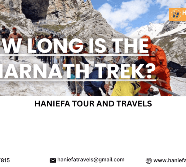 How long is the Amarnath trek