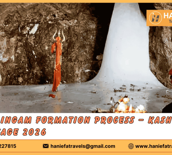 Amarnath cave temperature ice Shivling formation in Amarnath Amarnath Yatra travel guide Amarnath pilgrimage tour Shri Amarnathji Shrine Board Amarnath cave natural wonder book Kashmir tour with Amarnath Yatra spiritual tour to Amarnath Himalayan ice lingam mystery Amarnath darshan experience