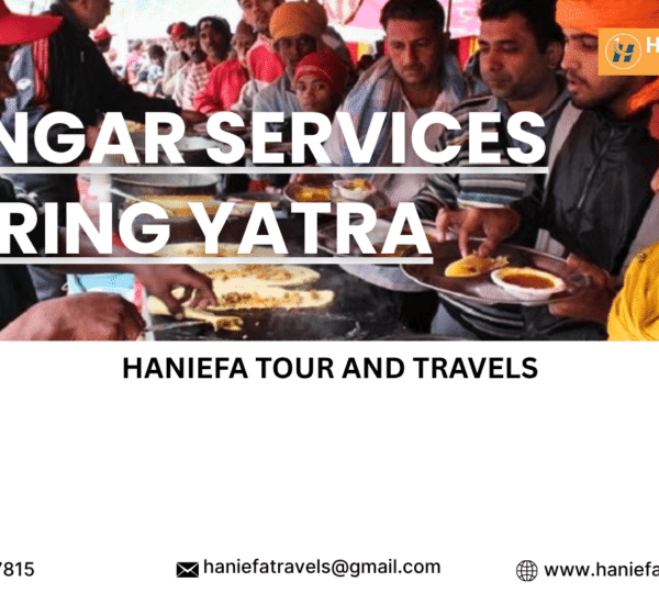 Langar services during Yatra Free food during Amarnath Yatra Amarnath Yatra langar locations Langar near Amarnath cave Community kitchens Amarnath Yatra Langar facilities for pilgrims Food support during Amarnath Yatra Amarnath Yatra free meal service Kashmir tour package with meals Spiritual food services during Yatra