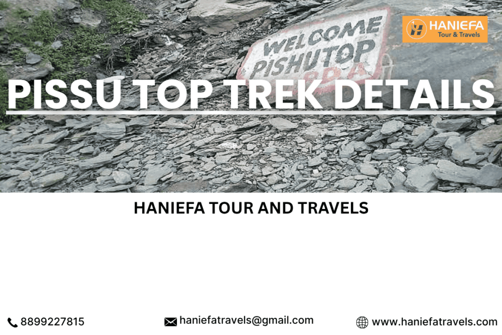 Pissu Top trek details Amarnath Yatra trekking route Pissu Top altitude and distance Trek to Pissu Top from Chandanwari Pissu Top spiritual significance Amarnath Yatra with Kashmir tour package Short treks in Kashmir High-altitude treks in Kashmir Trekking tips for Pissu Top Best time to trek Pissu Top