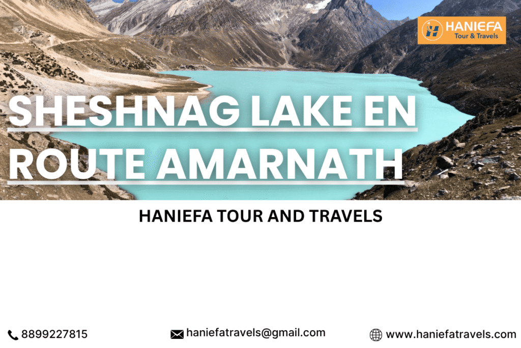 Sheshnag Lake en route Amarnath Sheshnag Lake trek Amarnath Yatra Sheshnag stop Trekking to Sheshnag Lake Sheshnag Lake Kashmir Sheshnag Lake altitude Amarnath Yatra Kashmir tour package Best time to visit Sheshnag Lake Camping at Sheshnag Lake Sheshnag Lake travel guide