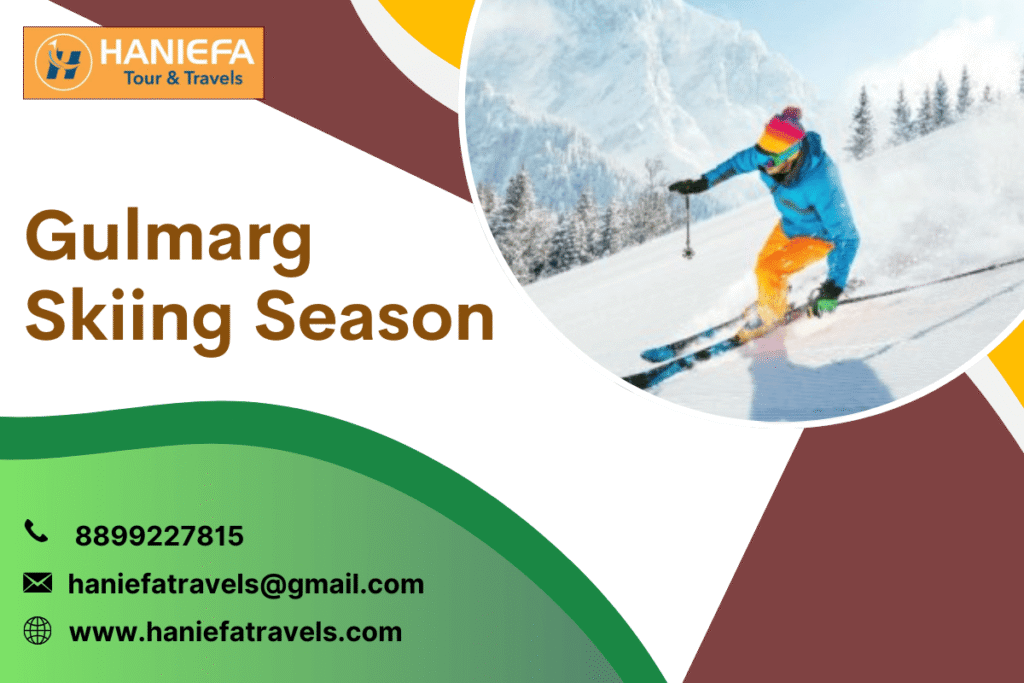 Gulmarg skiing season