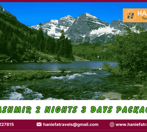 Kashmir 2 nights and 3 days package