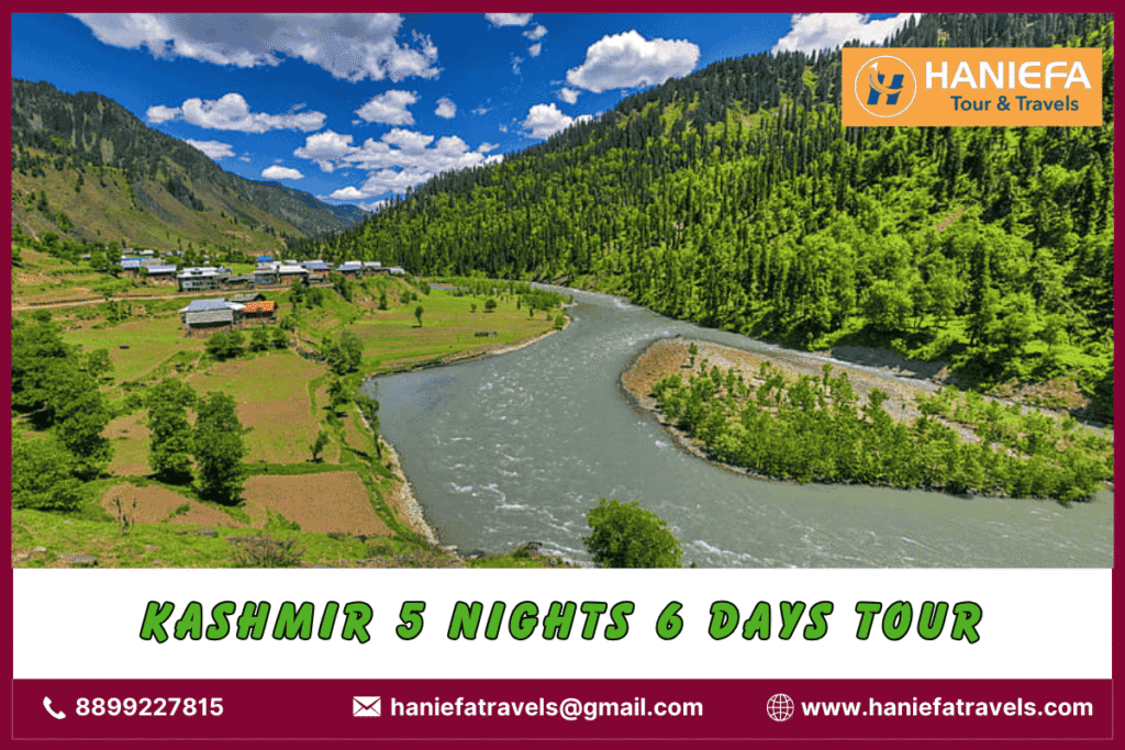 Kashmir 5 nights and 6 days tour