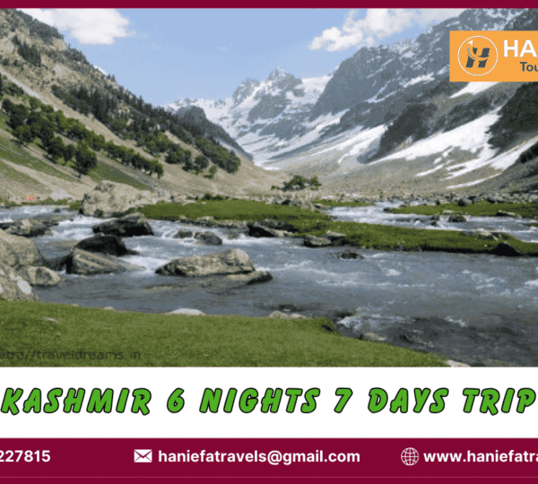 Kashmir 6 nights and 7 days package