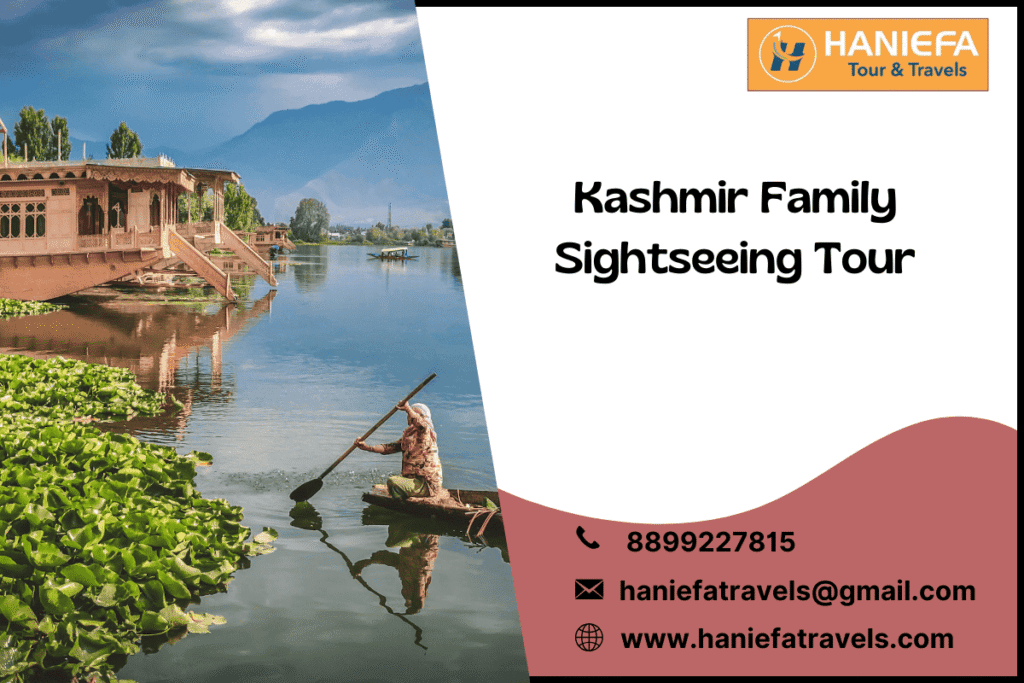 kashmir family sightseeing tour