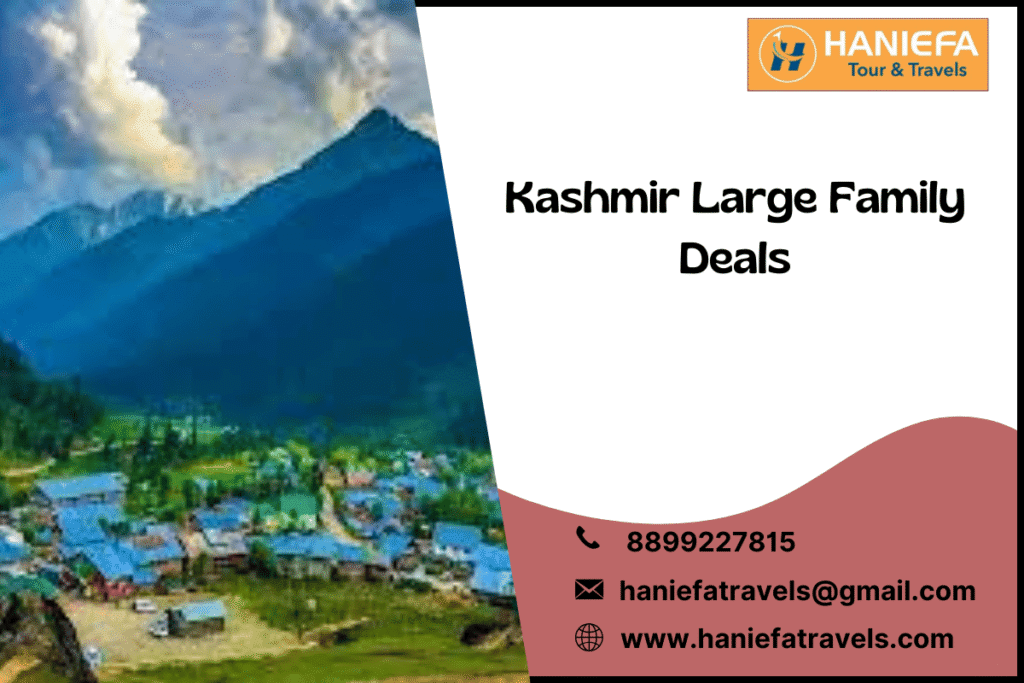 Kashmir large family deals