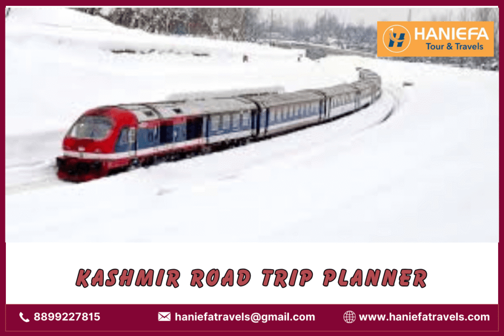 Kashmir road trip planner
