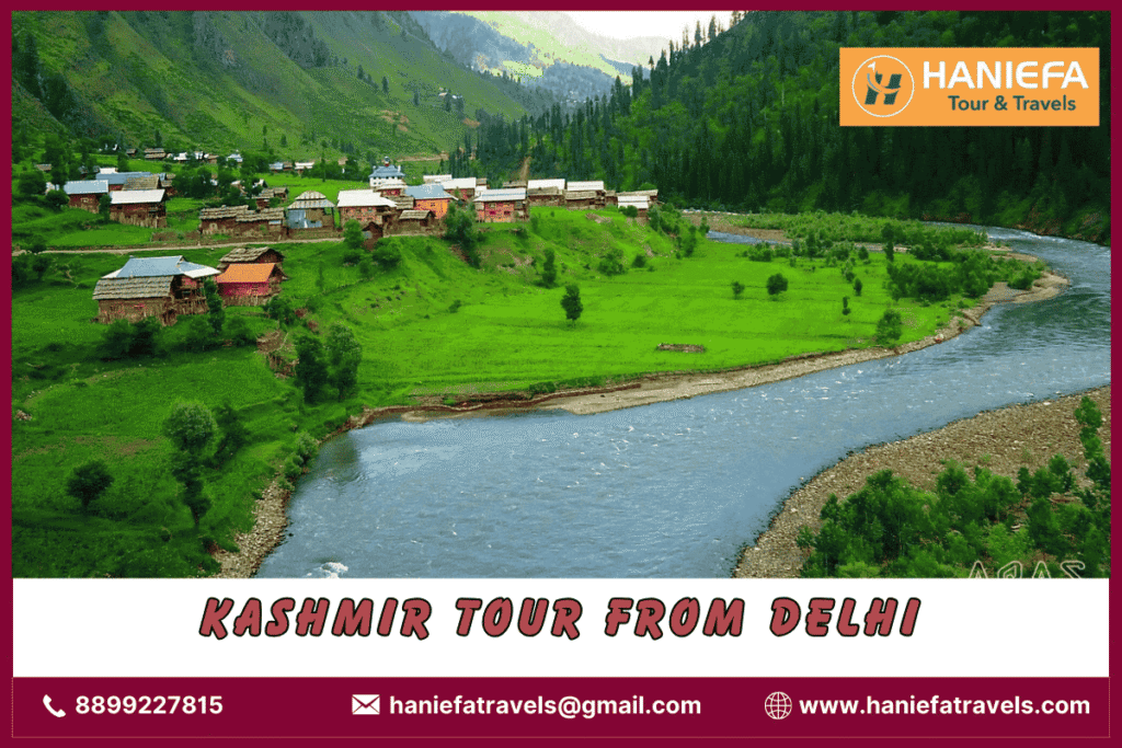 Kashmir tour from Delhi