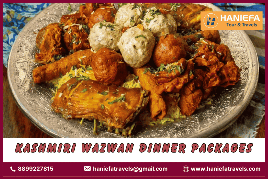 Kashmiri wazwan dinner packages