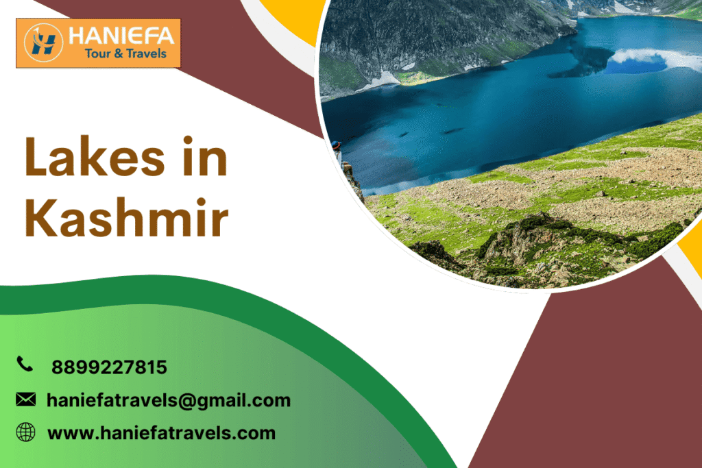 Lakes in Kashmir
