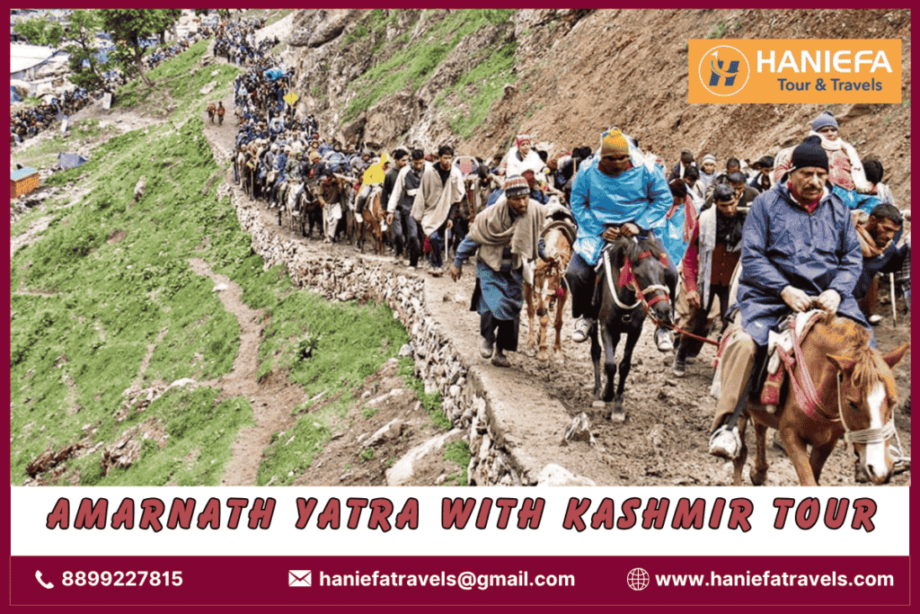 Amarnath Yatra with Kashmir tour