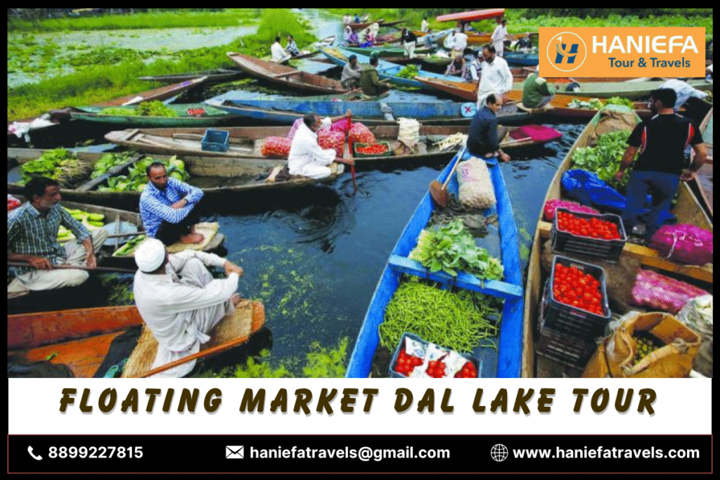Floating Market Dal Lake Tour
