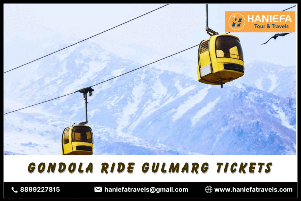 Gondola Ride Gulmarg Tickets