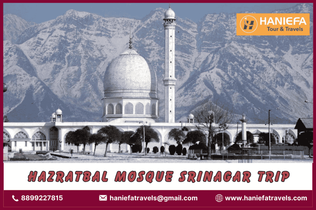 Hazratbal mosque Srinagar trip