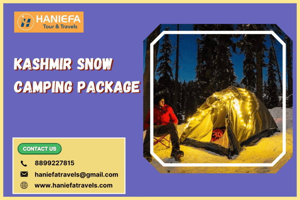 Kashmir Snow Camping Package