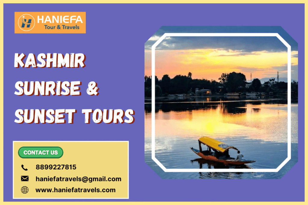 Kashmir sunrise and sunset tours