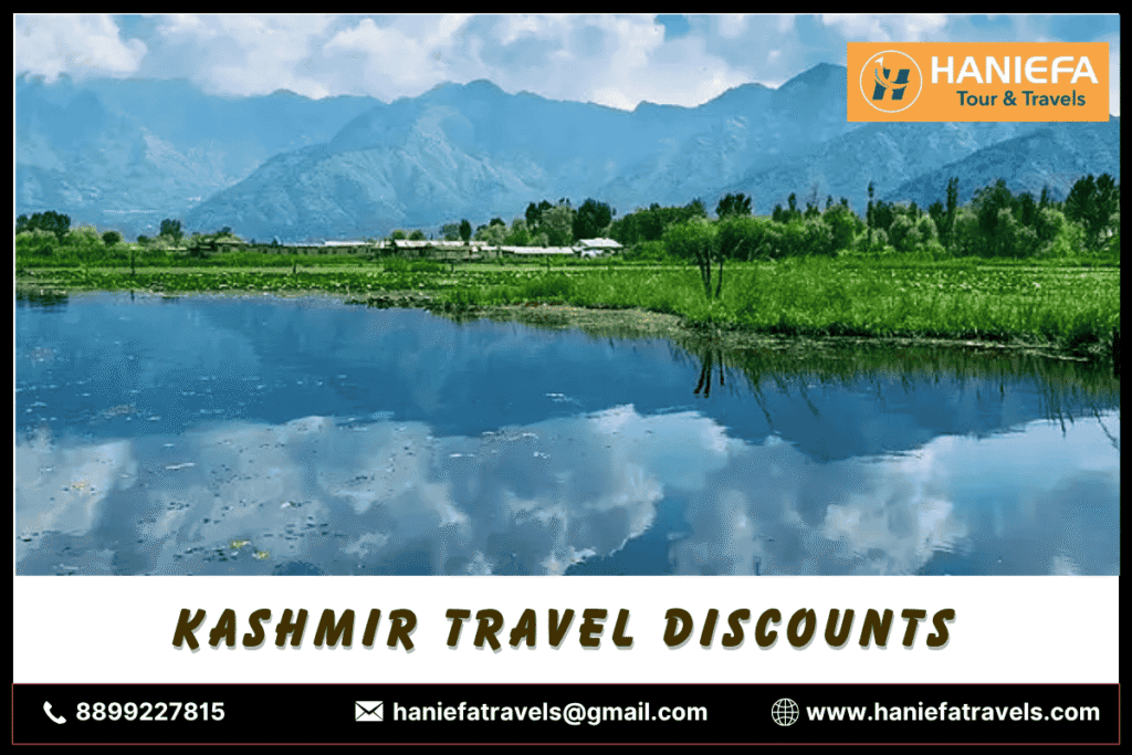Kashmir travel discounts