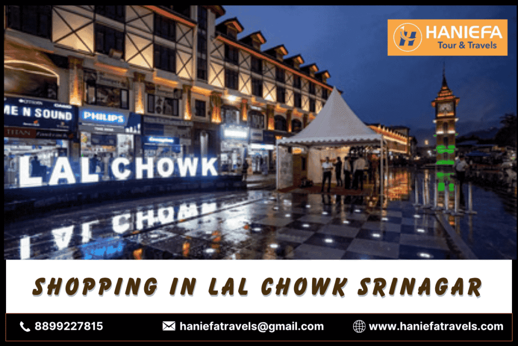 Shopping in Lal Chowk Srinagar